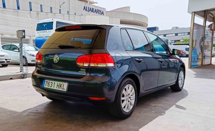 VOLKSWAGEN GOLF VI 1.6 TDi CR BLUEMOTION LAST ED. _ 105cv _ 2012 _ 135.000 kms _ Diesel