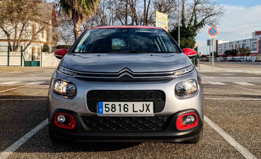 🥇CITROEN C3 1.2 S&S FEEL _ 83cv _ 2020 _ 40.000 kms _ Gasolina _ Desde 151€/mes _ Hasta 800€ de descuento por financiación