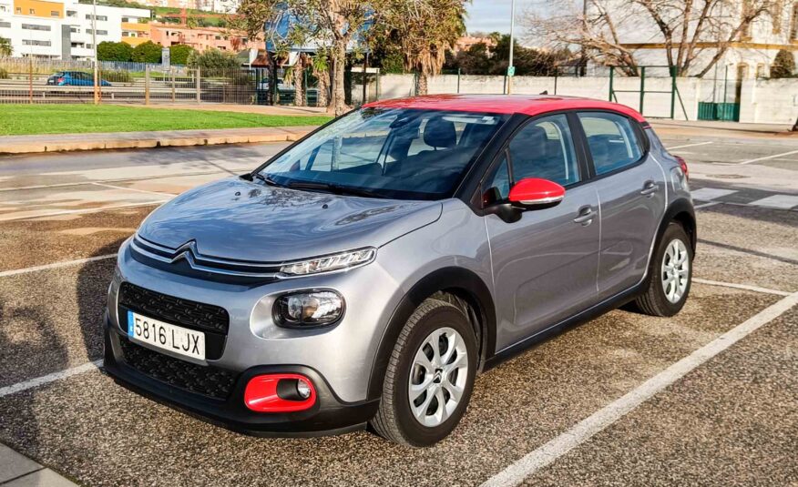 🥇CITROEN C3 1.2 S&S FEEL _ 83cv _ 2020 _ 40.000 kms _ Gasolina _ Desde 151€/mes _ Hasta 800€ de descuento por financiación