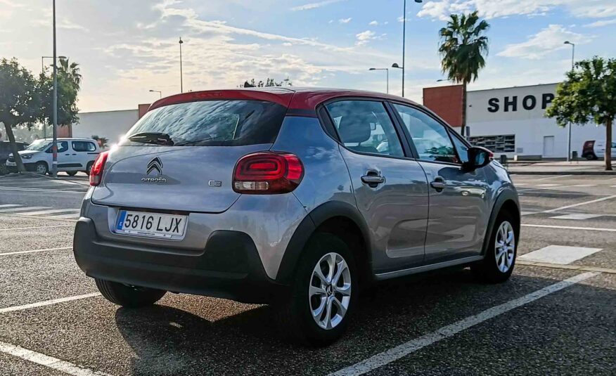 🥇CITROEN C3 1.2 S&S FEEL _ 83cv _ 2020 _ 40.000 kms _ Gasolina _ Desde 151€/mes _ Hasta 800€ de descuento por financiación