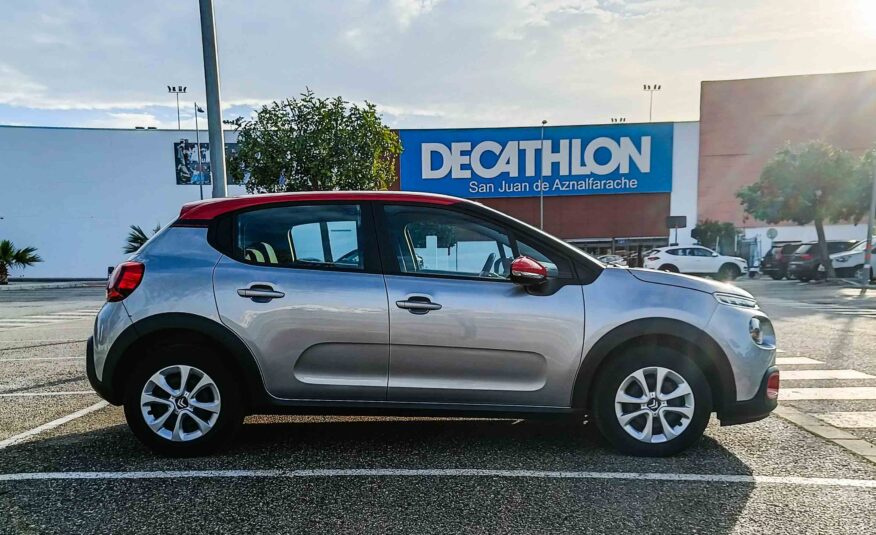 🥇CITROEN C3 1.2 S&S FEEL _ 83cv _ 2020 _ 40.000 kms _ Gasolina _ Desde 151€/mes _ Hasta 800€ de descuento por financiación