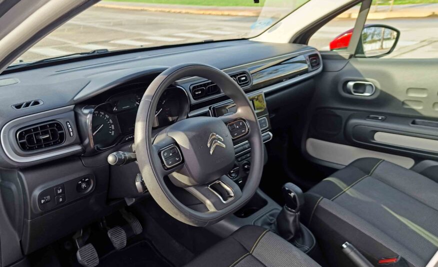 🥇CITROEN C3 1.2 S&S FEEL _ 83cv _ 2020 _ 40.000 kms _ Gasolina _ Desde 151€/mes _ Hasta 800€ de descuento por financiación