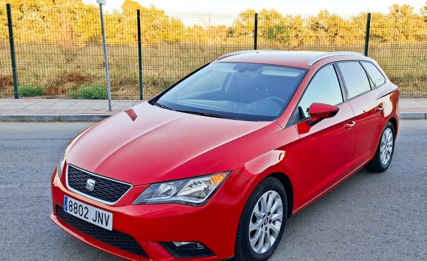 SEAT LEON ST 1.6 TDI CR S&S STYLE 110 _ 110cv _ 2016 _ 190.000 kms _ Diesel _ Hasta 500€ de descuento por financiación